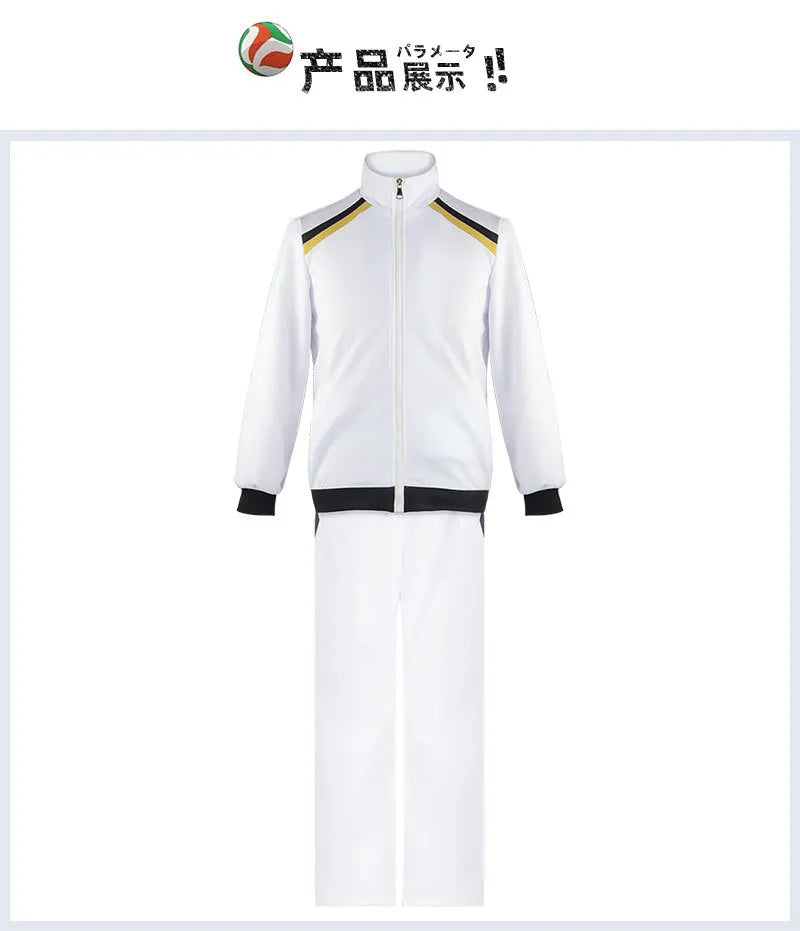 Haikyuu Anime Volleyball Cosplay Jacket School Uniforms