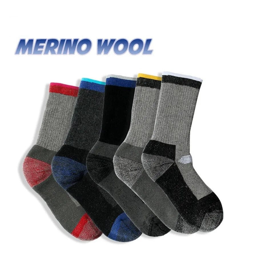 Winter Sports Merino Wool Thermal Socks