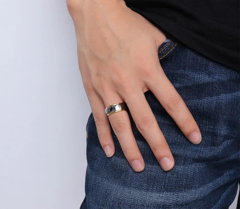 Rhombus Cut Ring