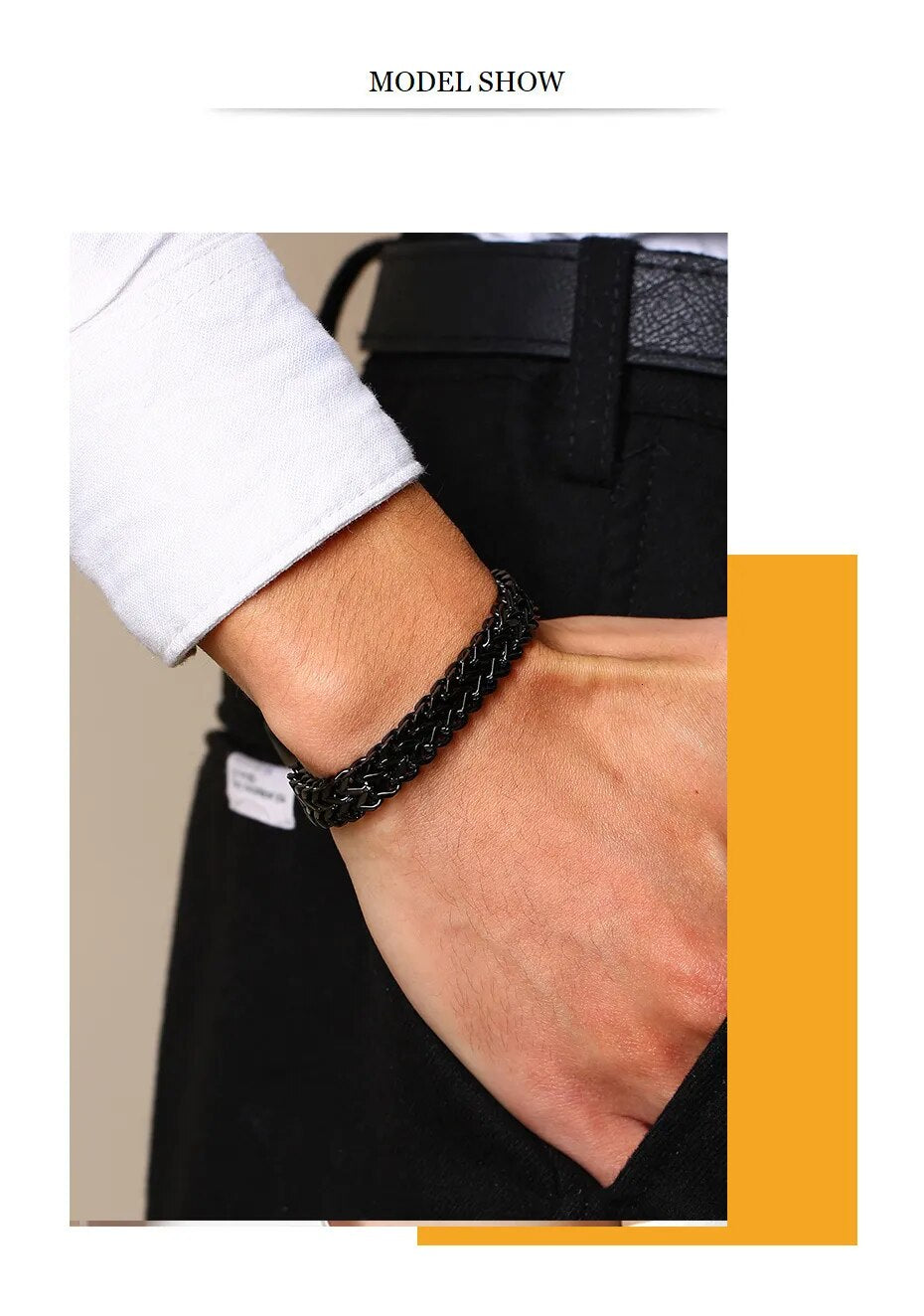 High Polished Pulseira Jewelry