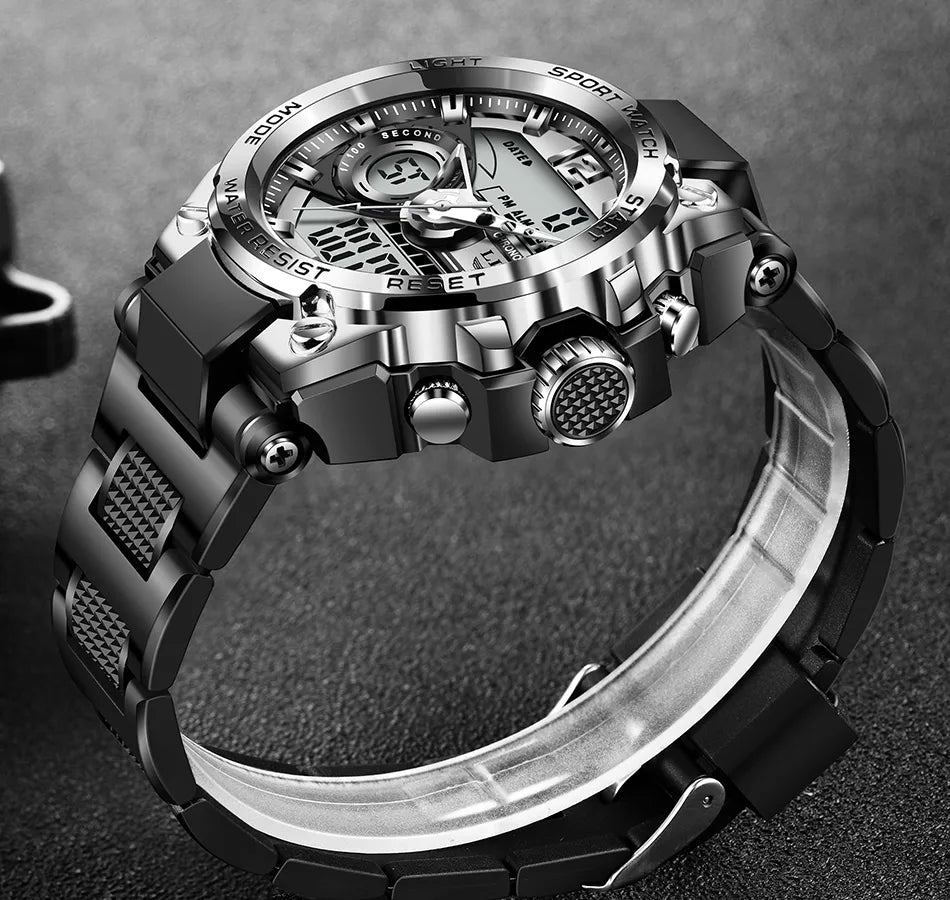Quartz Digital Waterproof Watch
