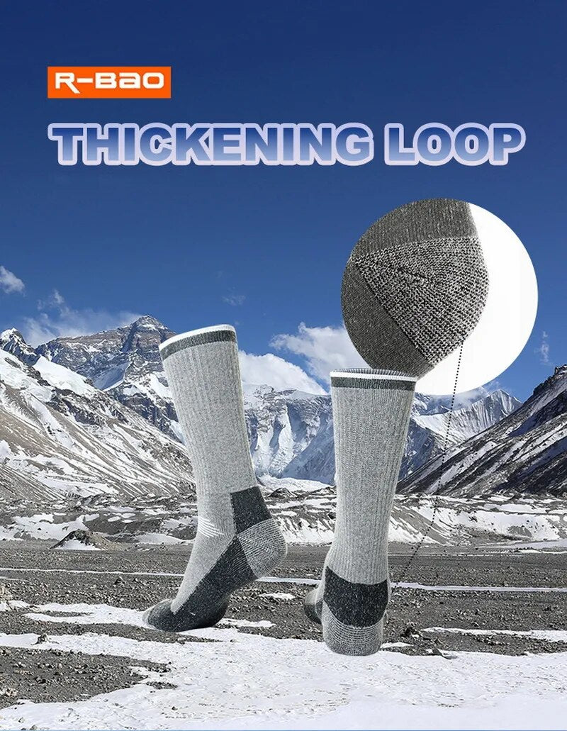 Winter Sports Merino Wool Thermal Socks