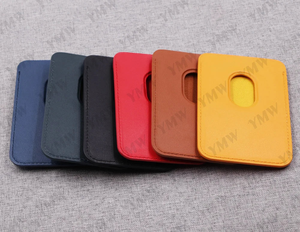 Leather Luxury Business Cow Magnet Phone Cases
