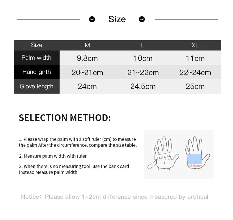 Winter Touch Screen Sport Gloves Windproof Thermal Anti-slip