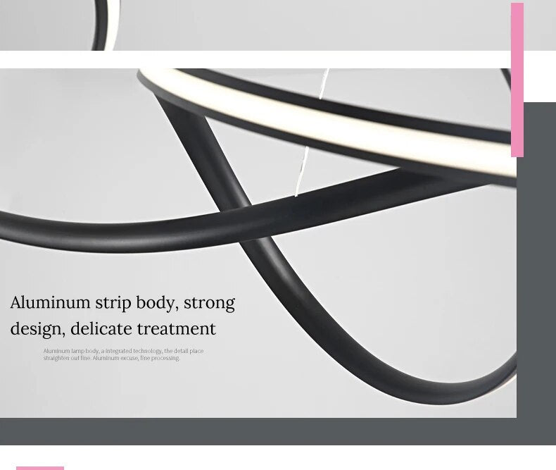 Led Pendant Lights for Stylish Spaces: Remote-Controlled Aluminum