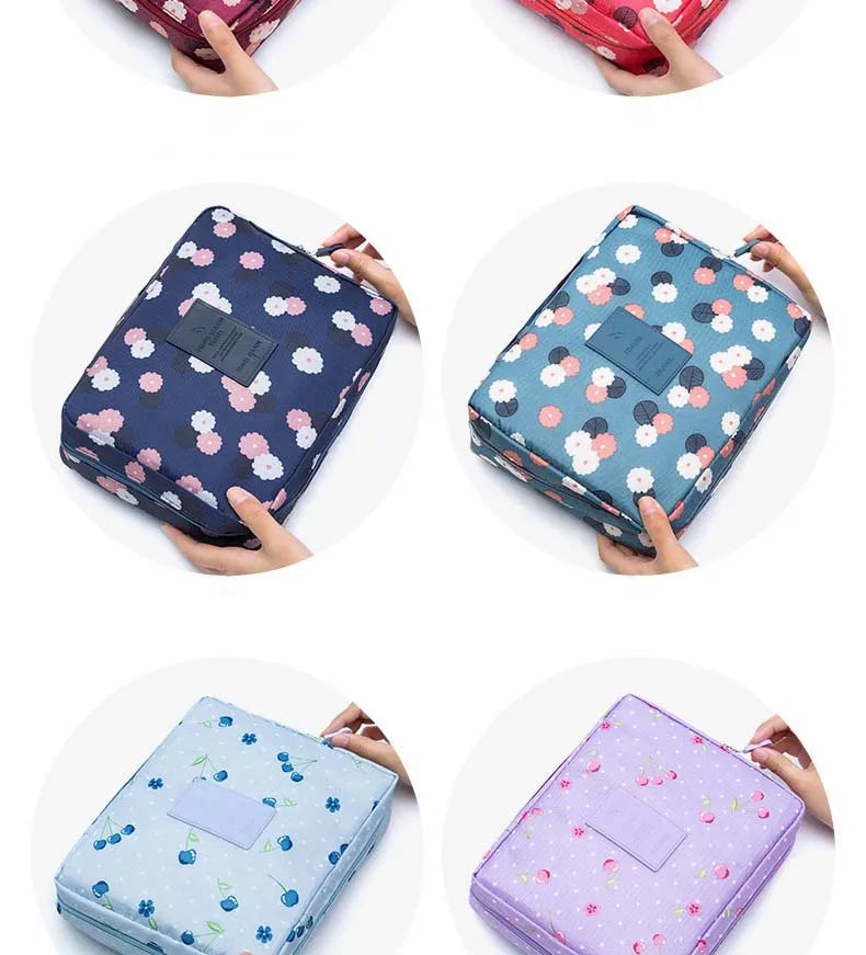 Bolsa de cosméticos de viaje multifunción al aire libre