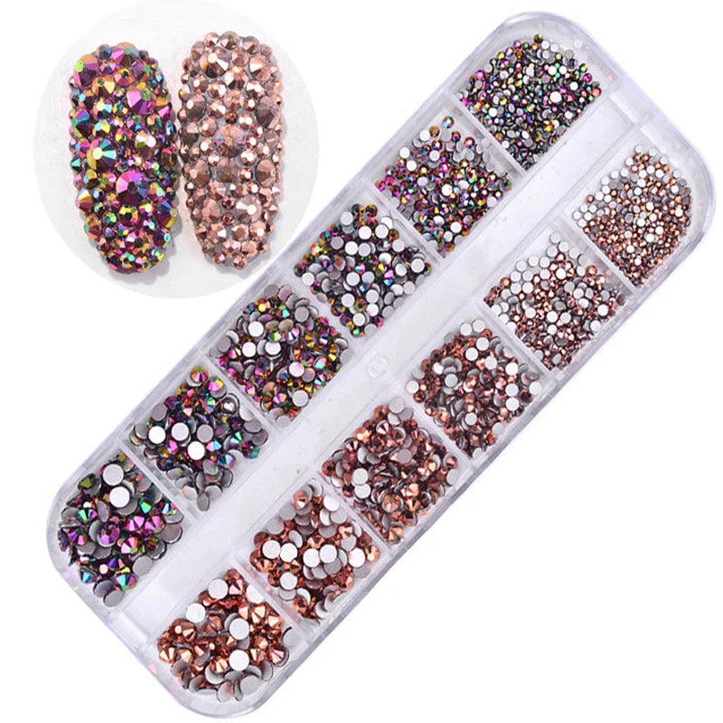 Crystal Rhinestone Diamond Nail Art