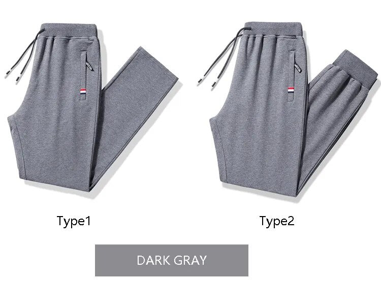 Elastic Waist Casual Cotton Track Sweatpants