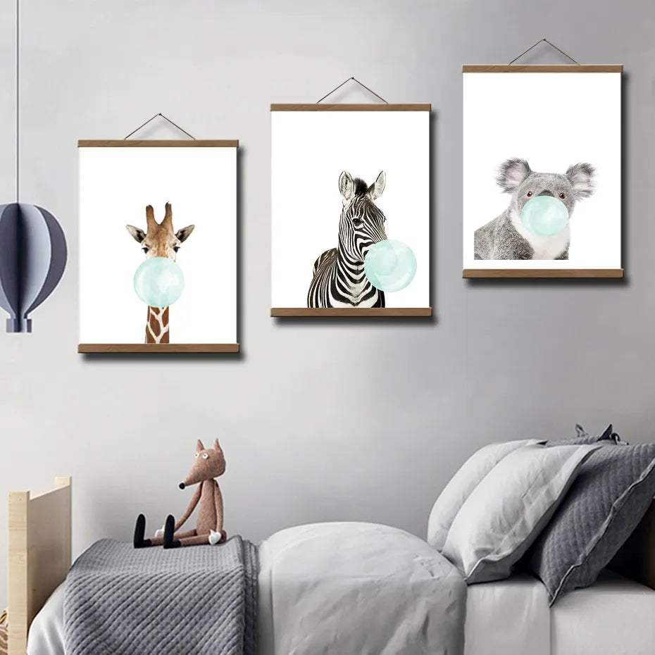 Magnetic Natural  Frame Poster Hanger