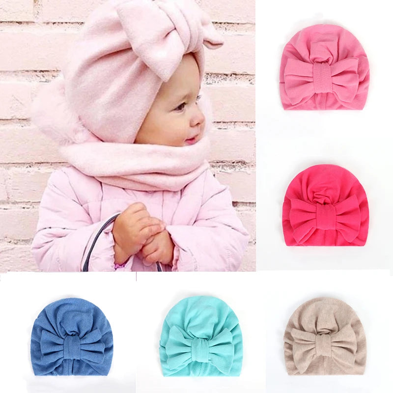 Schöne Baby-Mütze, Mütze, Turban-Kopf für Kleinkinder