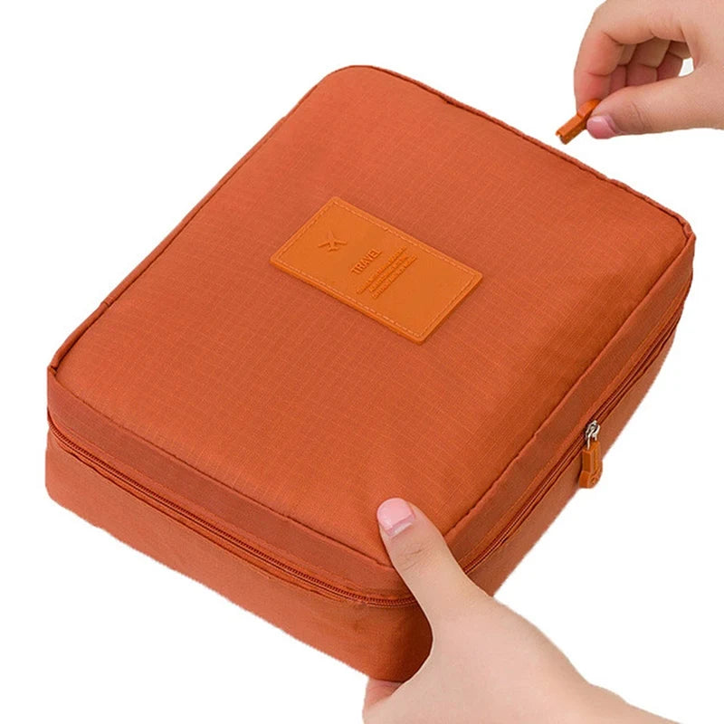 Bolsa de cosméticos de viaje multifunción al aire libre