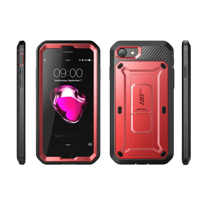 Built-in Screen Protector Holster Cover Case
