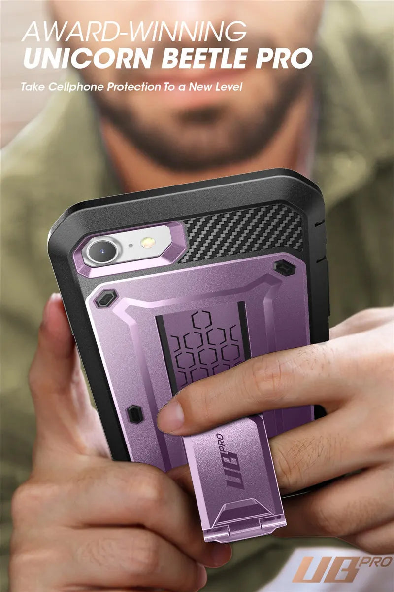 IPhone 7/8 Case Pro Rugged Holster Cover