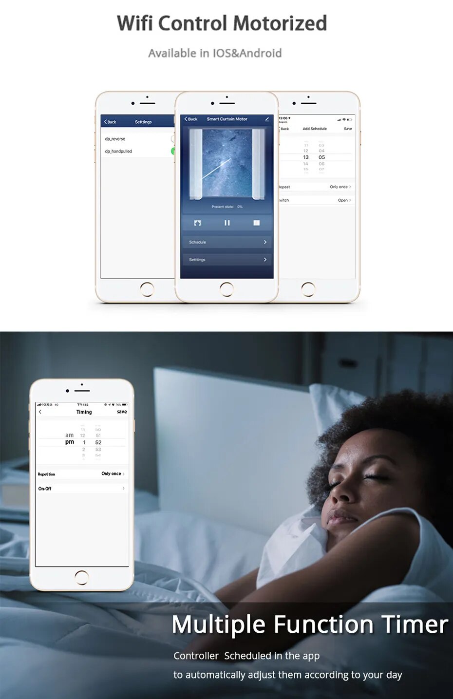 Smart Wifi Curtain Control System