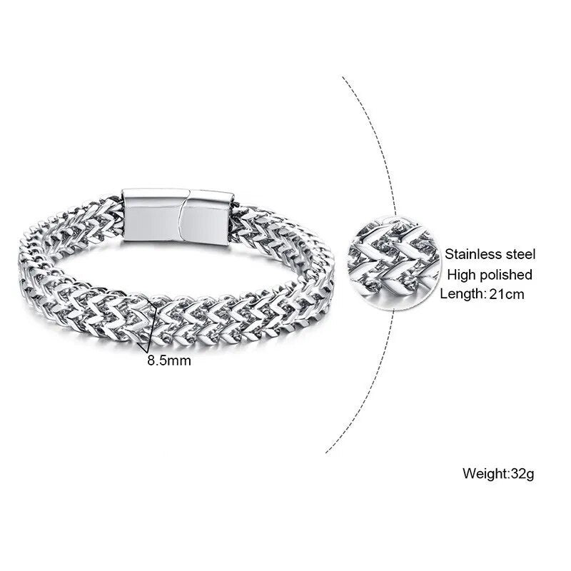 High Polished Pulseira Jewelry