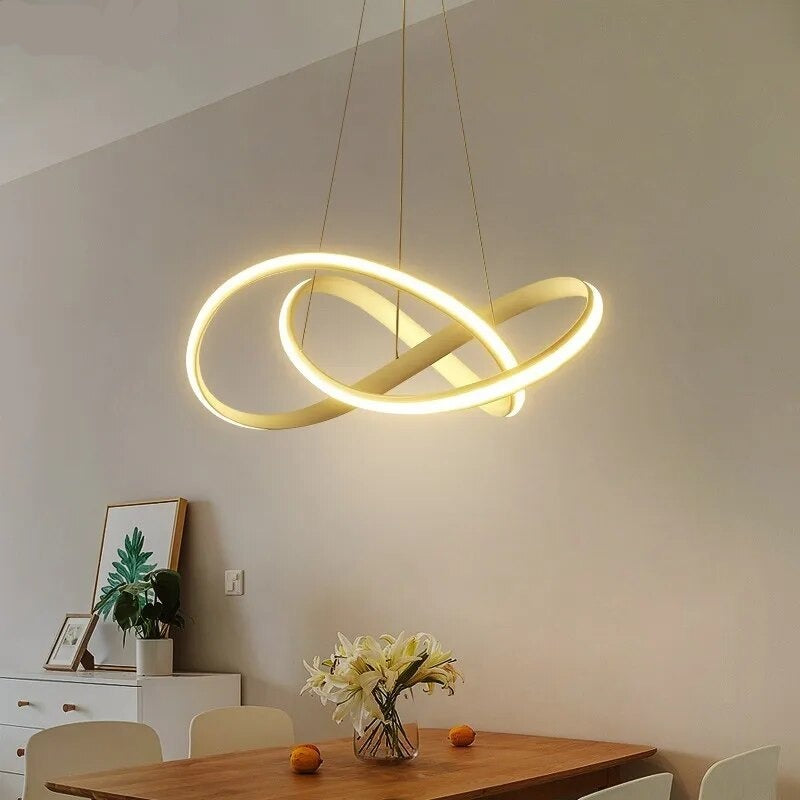 Led Pendant Lights for Stylish Spaces: Remote-Controlled Aluminum