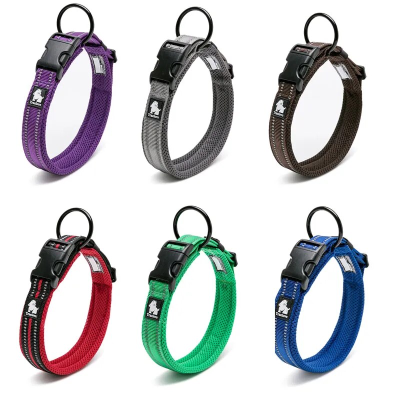 Adjustable Nylon Dog Collars