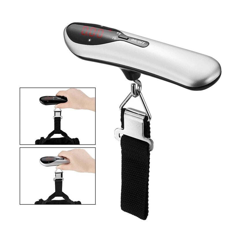 Portable 50kg/110lb Electronic luggage suitcase