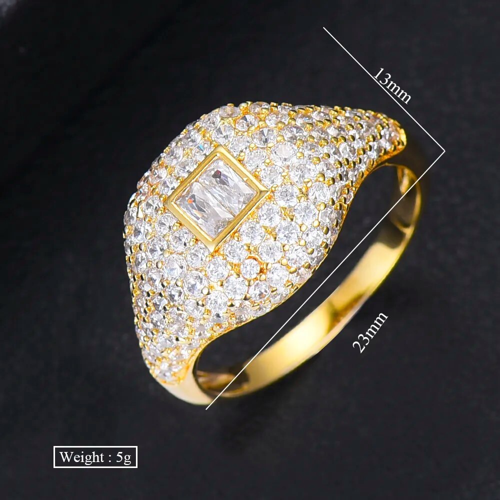 Zircon Stackable Chic Ring