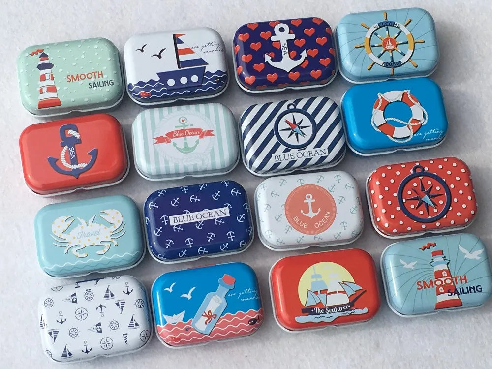 Colorful Mini Tin Storage Box
