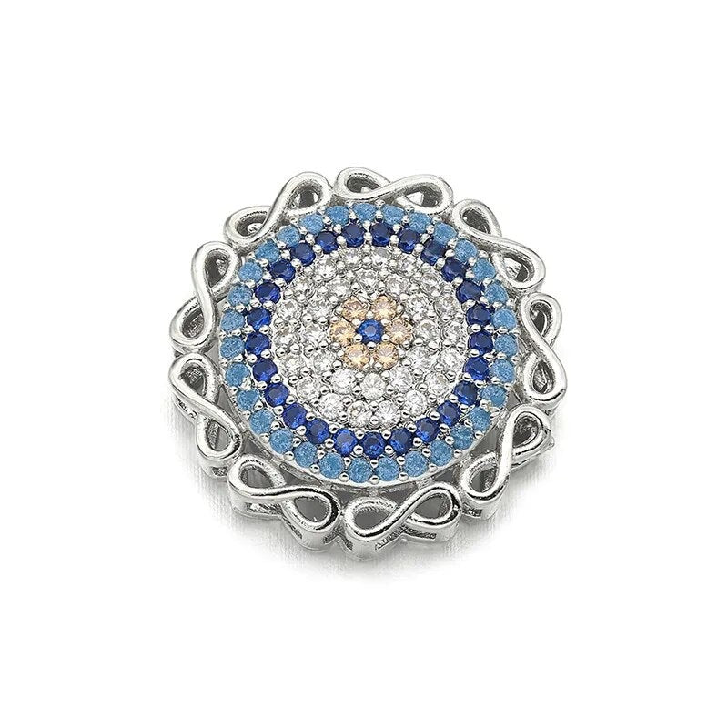 Runde Form-Blumen-Charm-Anschlüsse