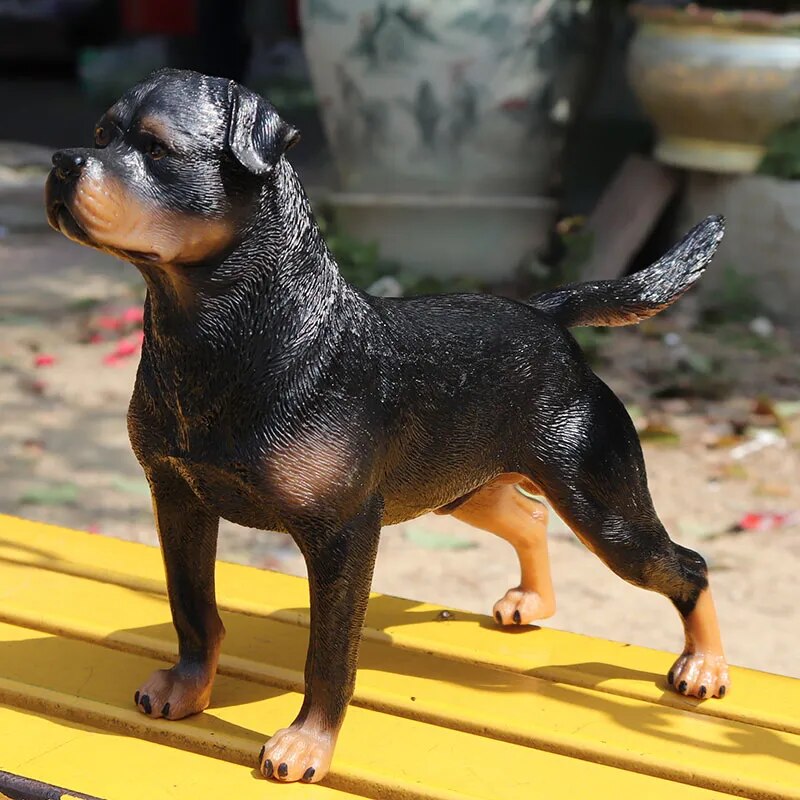 Bullterrier, Rottweiler, Corgi, Shiba Inu, Bully, PVC-Haustiermodelle