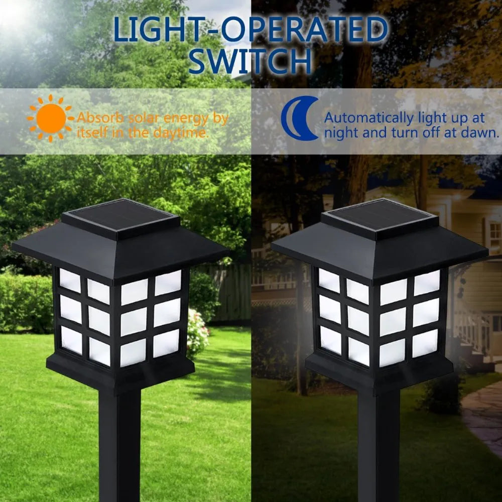 Pathway Lights Waterproof Outdoor Solar Lamp