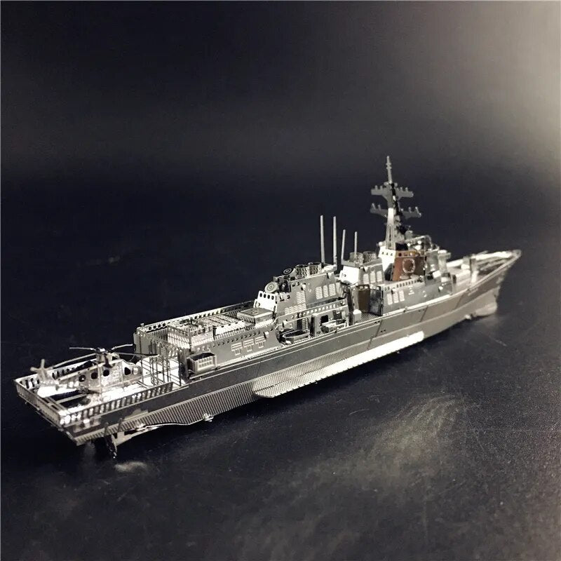 3D Metal Puzzle Burke Class Destroyer Warship