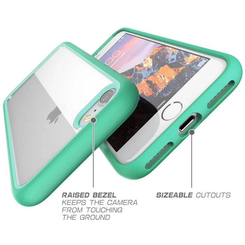 Premium Hybrid Protective Clear Back Case