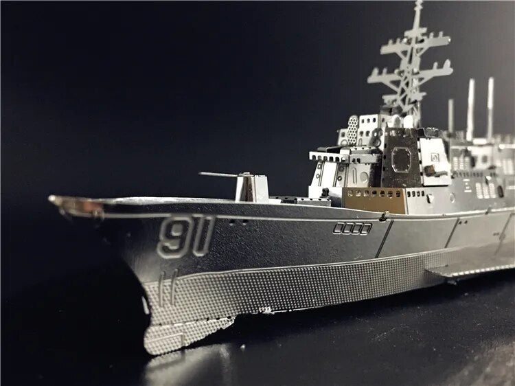 3D Metal Puzzle Burke Class Destroyer Warship