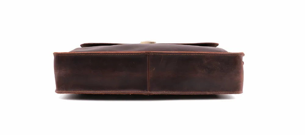 Aktentasche Vintage Messenger Schultertasche