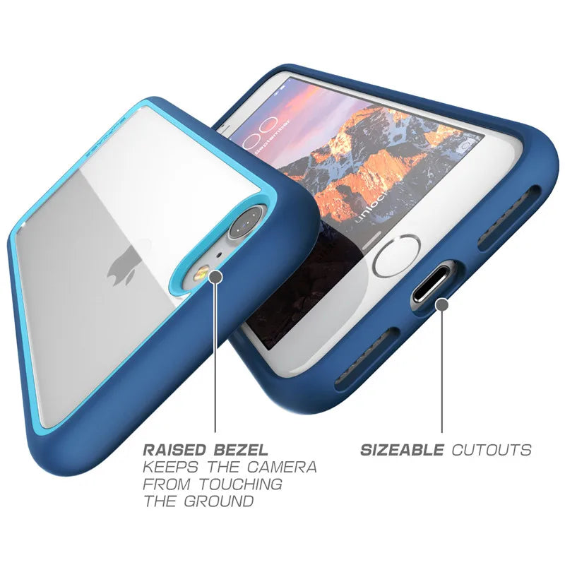Premium Hybrid Protective Clear Back Case