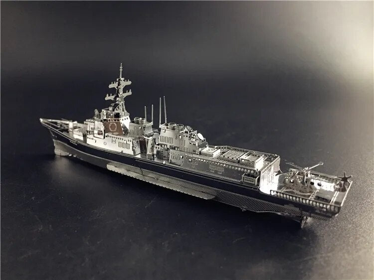 3D Metal Puzzle Burke Class Destroyer Warship