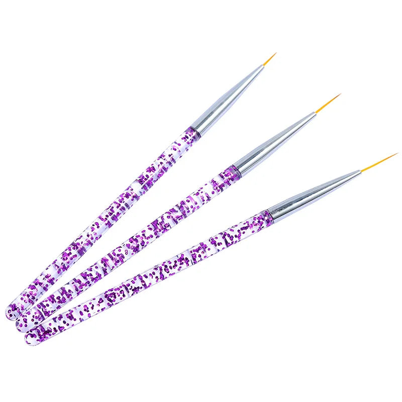 Arte Línea Pintura Pluma Gel Pinceles Dibujo