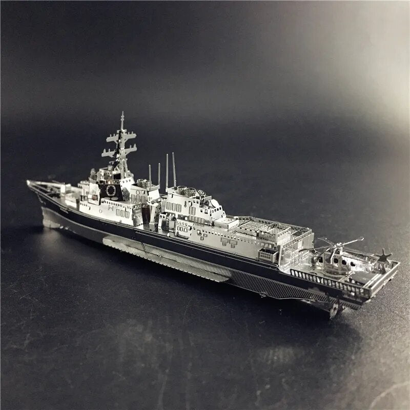 3D Metal Puzzle Burke Class Destroyer Warship