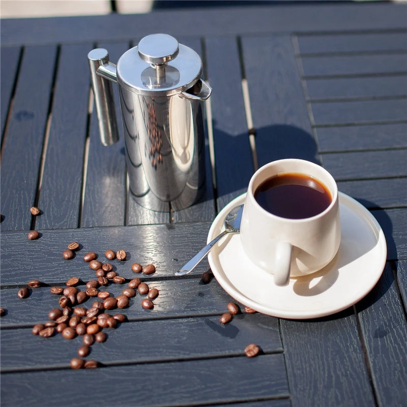 Stainless Steel French Press Coffee Maker