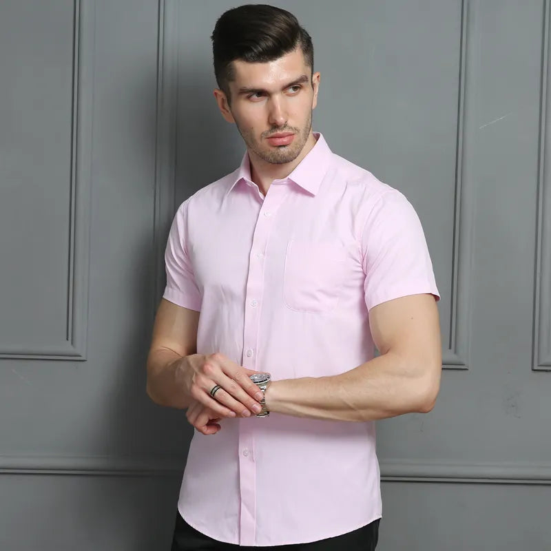 Casual  Short Sleeved Shirt