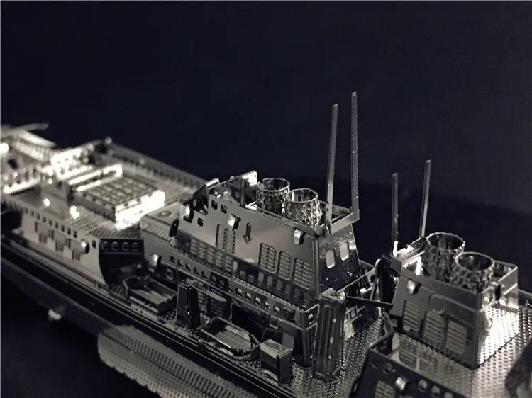 3D Metal Puzzle Burke Class Destroyer Warship
