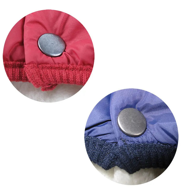 Warme Hundemantel-Kleidung für den Winter