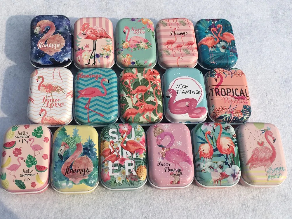 Colorful Mini Tin Storage Box