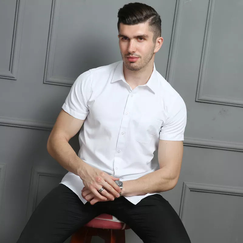 Casual  Short Sleeved Shirt