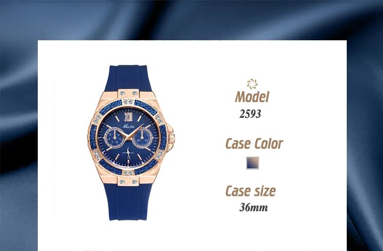 Relojes de lujo para mujer con diamantes de moda
