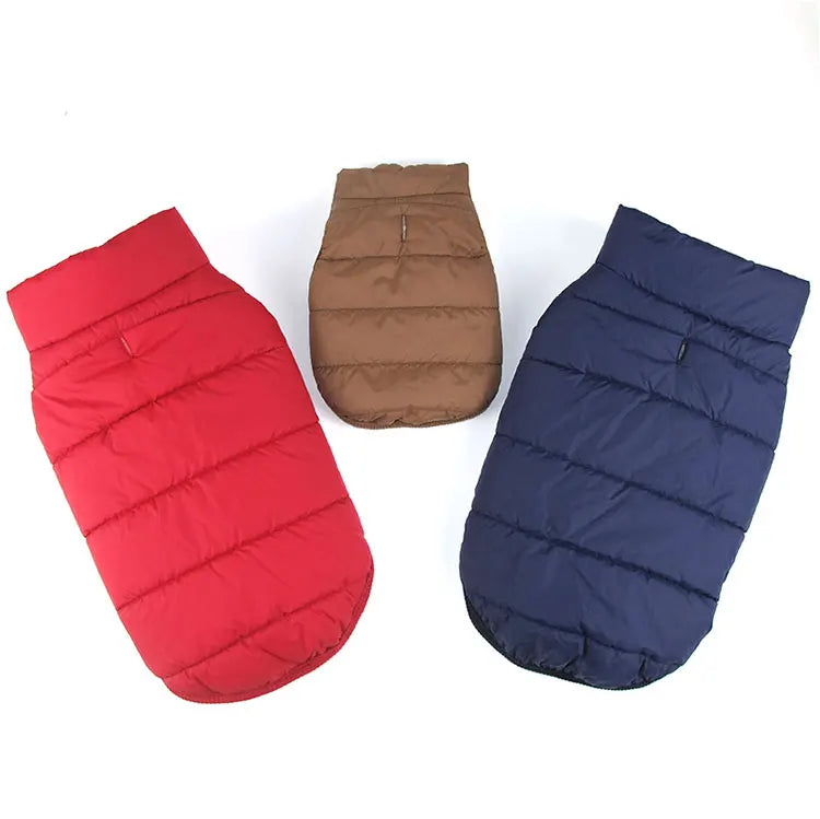 Warme Hundemantel-Kleidung für den Winter