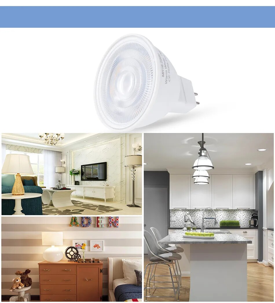 E27 LED-Spotlicht, GU10-LED-Glühbirne, 5 W, E14-LED-Lampe, 220 V, Strahler