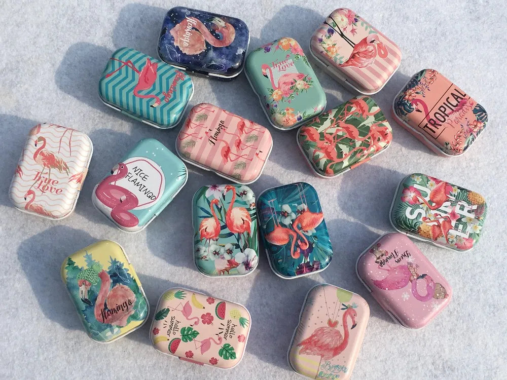 Colorful Mini Tin Storage Box