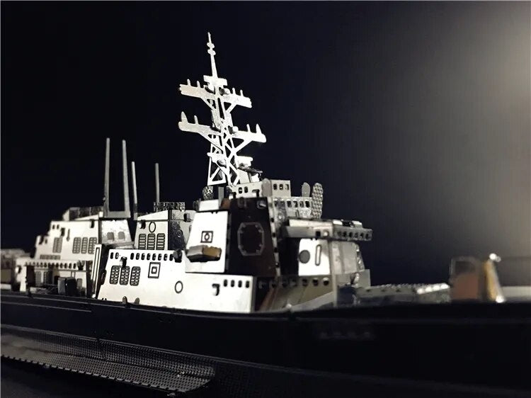 3D Metal Puzzle Burke Class Destroyer Warship