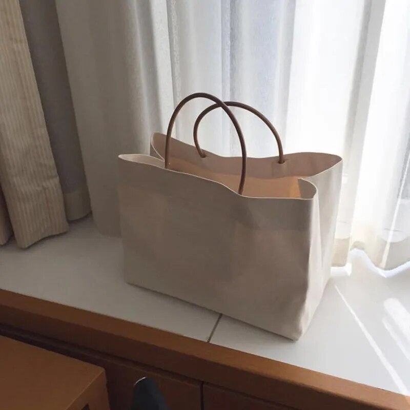 Bolsas de mano de gran capacidad con carrito informal