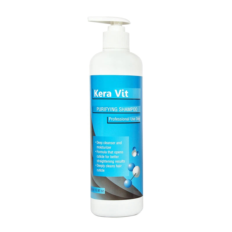 Champú para el tratamiento del cabello alisador de 500 ml