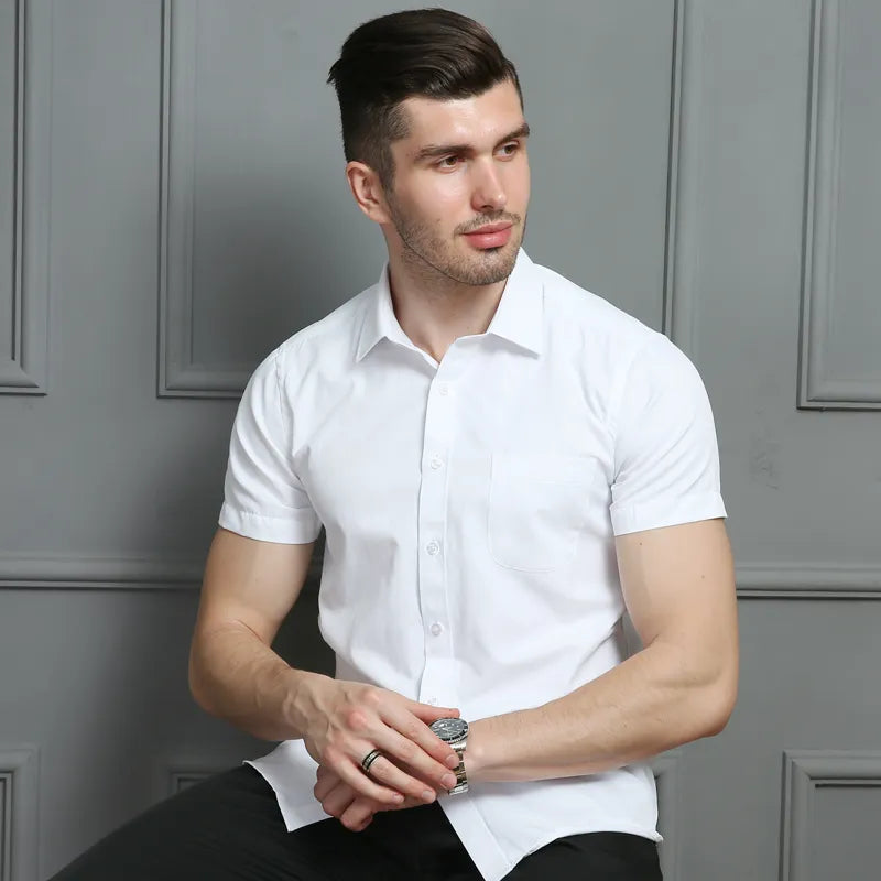 Casual  Short Sleeved Shirt