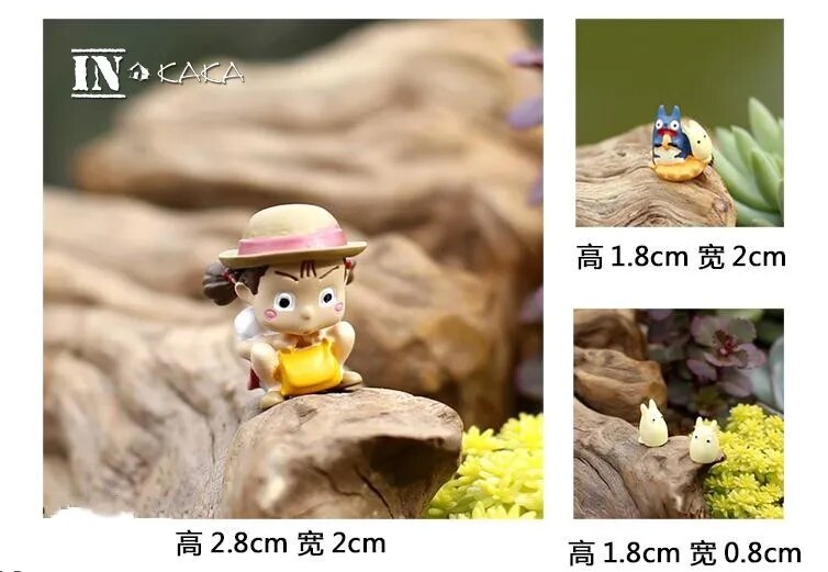 Anime-Miniaturen für Feengärten